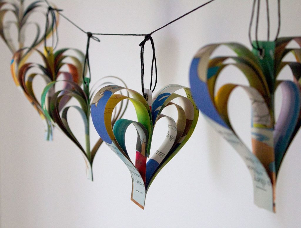 Paper garlands